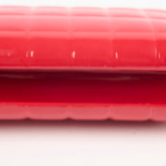 Chanel Red Patent Chocolate Bar Clutch