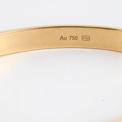 Cartier Love Bracelet Classic Model Yellow Gold Size 19