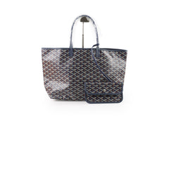 Goyard St Louis PM Tote - Navy