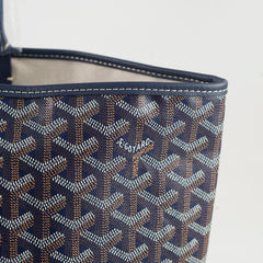 Goyard St Louis PM Tote - Navy