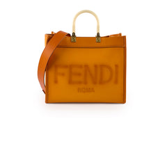 Fendi Sunshine Medium Tote Orange