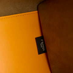 Fendi Sunshine Medium Tote Orange