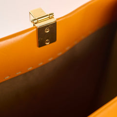 Fendi Sunshine Medium Tote Orange