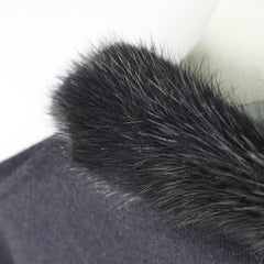 Prada Mink Black Cardigan Size 44