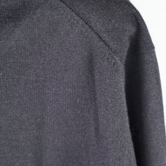 Prada Mink Black Cardigan Size 44