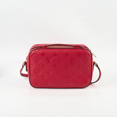 Louis Vuitton Saintonge Empreinte Red