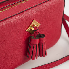 Louis Vuitton Saintonge Empreinte Red