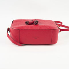 Louis Vuitton Saintonge Empreinte Red
