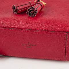 Louis Vuitton Saintonge Empreinte Red