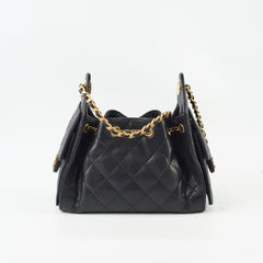 Chanel 25 Mini Black Caviar (Microchipped)