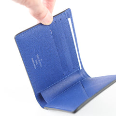 Louis Vuitton Multiple Wallet Pacific Taiga Blue Monogram
