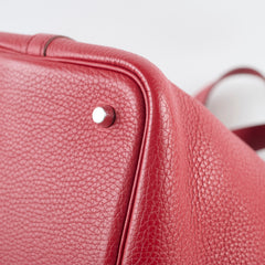 Hermes Picotin 22 Rouge Garance Q Square
