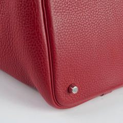 Hermes Picotin 22 Rouge Garance Q Square