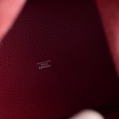 Hermes Picotin 22 Rouge Garance Q Square