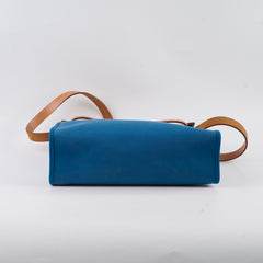 Hermes Herbag 31 Blue/Natural PHW - Stamp X