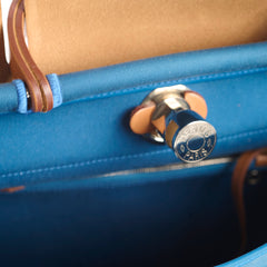 Hermes Herbag 31 Blue/Natural PHW - Stamp X