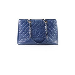 Chanel GST XL Navy Caviar