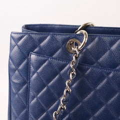 Chanel GST XL Navy Caviar