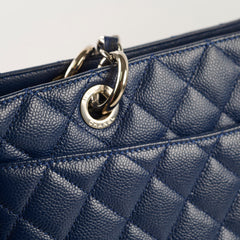 Chanel GST XL Navy Caviar