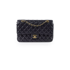 Chanel Medium Classic Flap Black Caviar GHW 24 Series