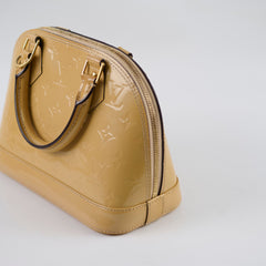 Louis Vuitton Alma BB Patent Beige
