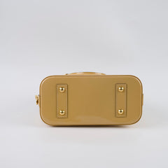 Louis Vuitton Alma BB Patent Beige