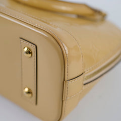 Louis Vuitton Alma BB Patent Beige