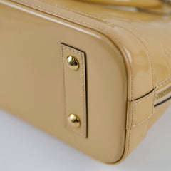 Louis Vuitton Alma BB Patent Beige