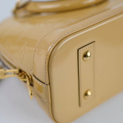 Louis Vuitton Alma BB Patent Beige