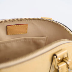 Louis Vuitton Alma BB Patent Beige
