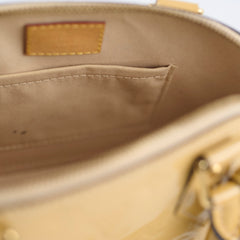 Louis Vuitton Alma BB Patent Beige