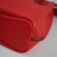 Hermes So Kelly 22 Clemence Rouge Tomato- O Stamp