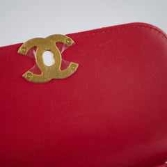 Chanel Seasonal Top Handle Crossbody Red (28 Series)