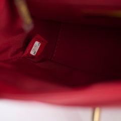 Chanel Seasonal Top Handle Crossbody Red (28 Series)