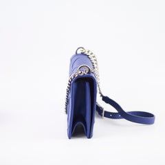 Christian Dior Diorama Medium Navy Grained