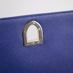 Christian Dior Diorama Medium Navy Grained
