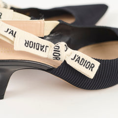Dior J'Adior Slingback Pumps Shoes Size 39