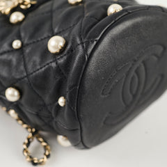 Chanel Mini About Pearls Bucket Bag