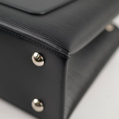 Louis Vuitton Black Epi Kleber PM Bag