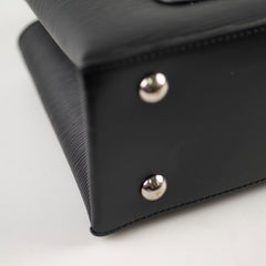 Louis Vuitton Black Epi Kleber PM Bag