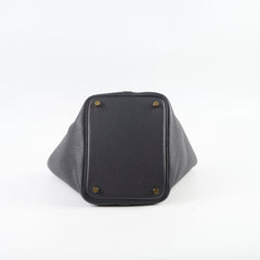 Hermes Picotin 18 Black GHW Y Stamp