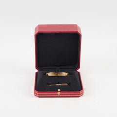 Cartier Classic Model Love Bracelet Size 16 Rose Gold