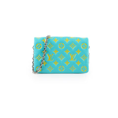 Louis Vuitton Coussin Pochette Lambskin Mint on Chain