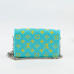 Louis Vuitton Coussin Pochette Lambskin Mint on Chain