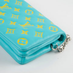 Louis Vuitton Coussin Pochette Lambskin Mint on Chain