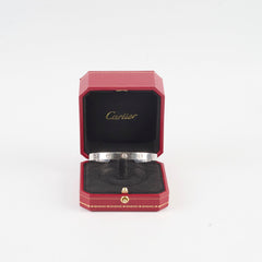Cartier Love Cuff with 1 Diamond Bracelet Size 17