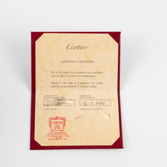 Cartier Love Cuff with 1 Diamond Bracelet Size 17