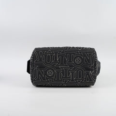 Louis Vuitton Dopp Kit Pouch Black Nylon