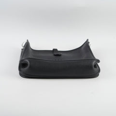 Hermes Evelyne 29 Black Clemence PHW Z Stamp