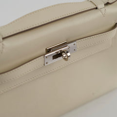 Hermes Kelly Pochette Swift Nata W Stamp